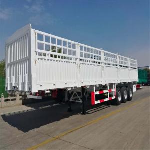 3 axles Fence semi trailer