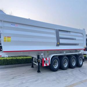 4 axles tipper semi trailer