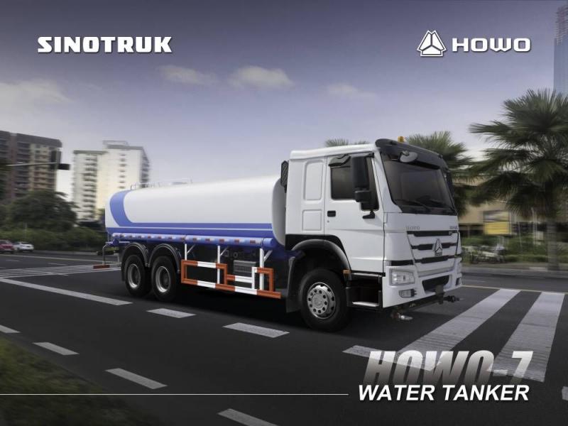 HOWO 4X2 water tanker truck