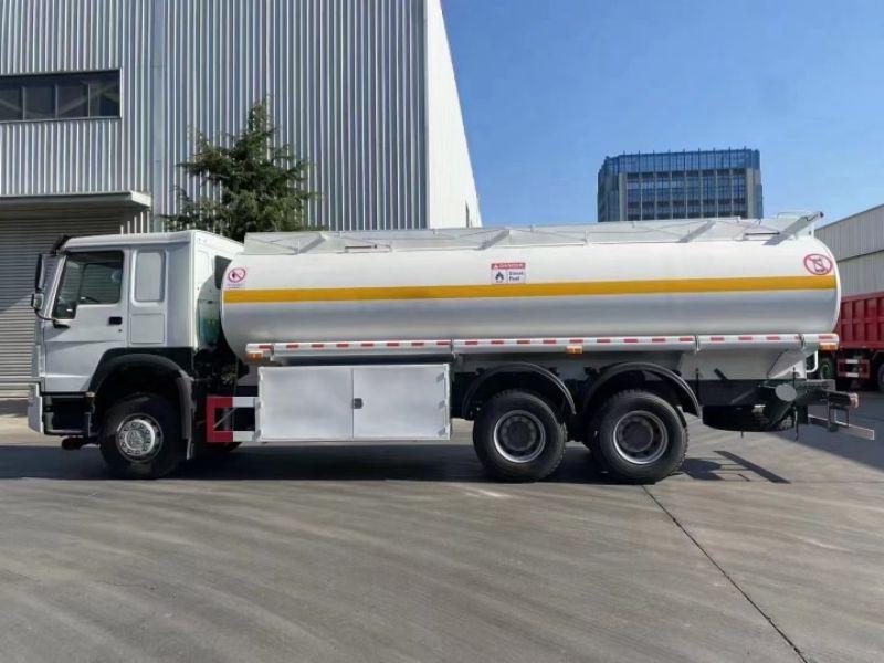 HOWO 6X4 20000 liters fuel tanker truck