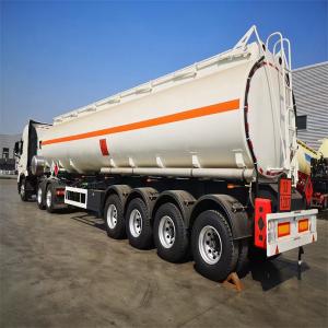 4 axles fuel tanker semi trailer 60000L