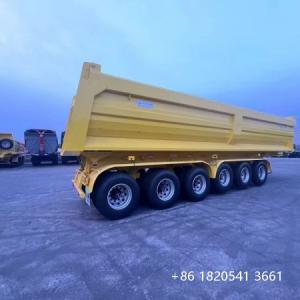  6 axles tipper semi trailer 